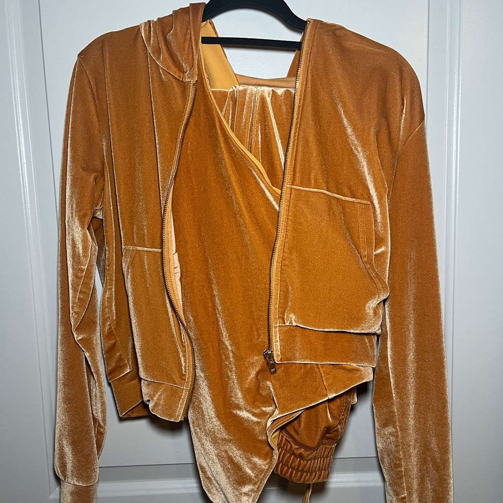 Golden Velvet Jacket